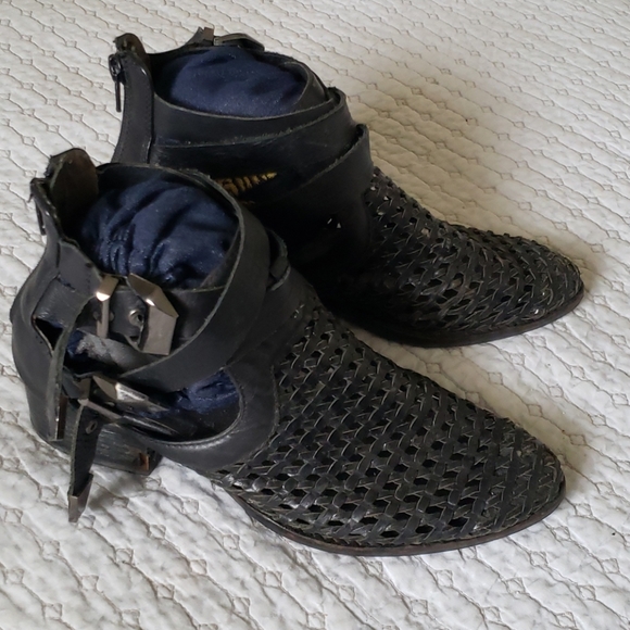 Jeffrey Campbell Woven Everly Bootie - Picture 1 of 5